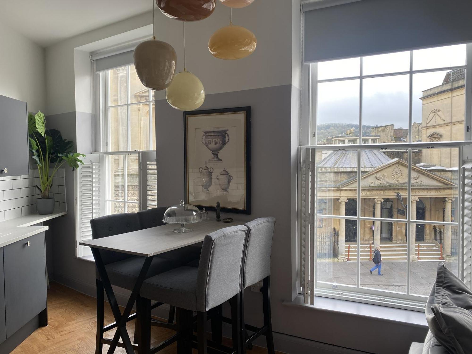 Roman Bath View, Bath Keys Ruang foto